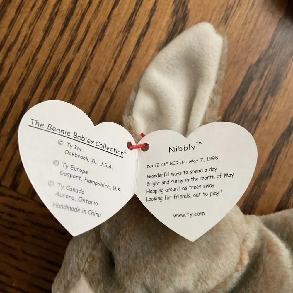 Ty Easter 🐣 Collection of bunny rabbits: Ears, Nibbly and Nibbler set